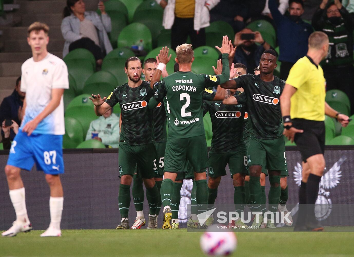 Russia Soccer Premier-League Krasnodar - Sochi