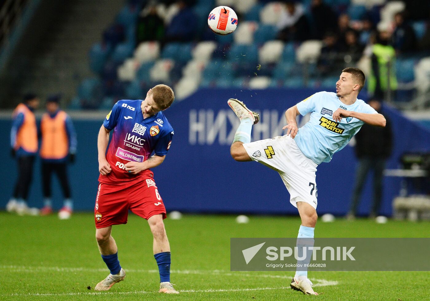 Russia Soccer Premier-League Nizhny Novgorod - CSKA