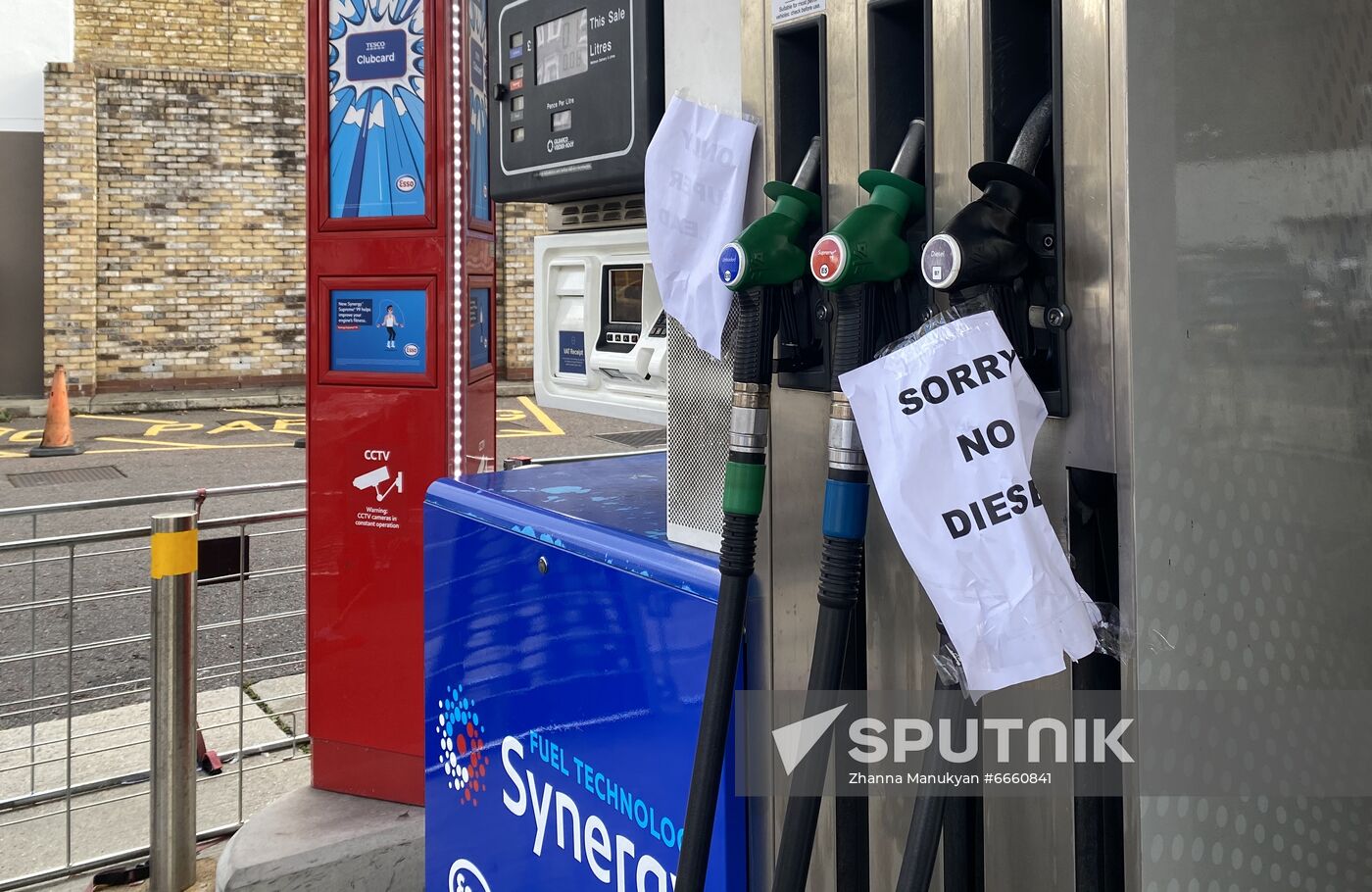 Britain Fuel Supplies Shortage