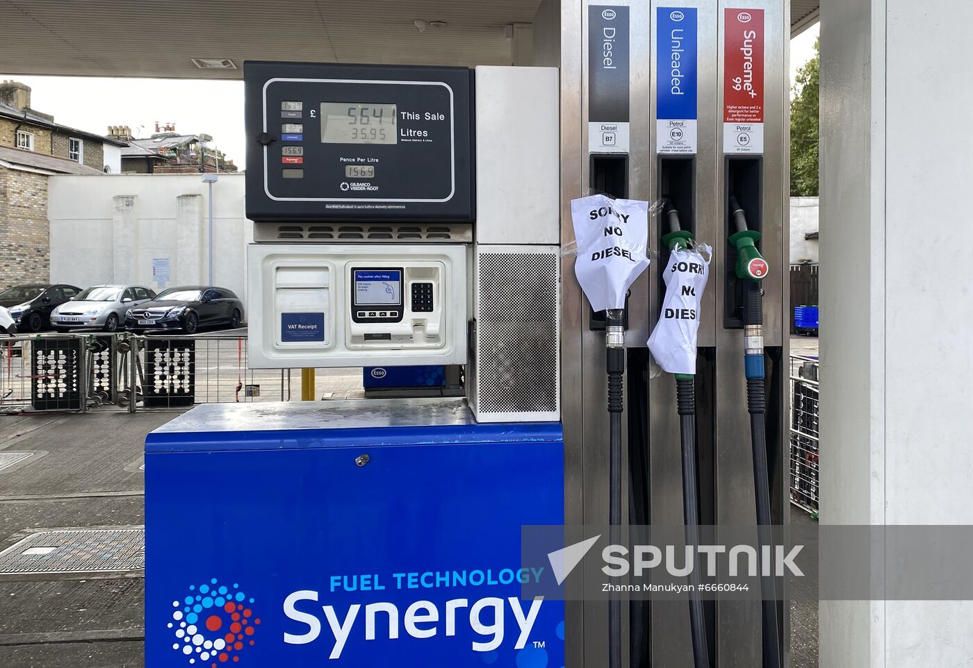 Britain Fuel Supplies Shortage