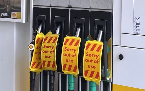 Britain Fuel Supplies Shortage