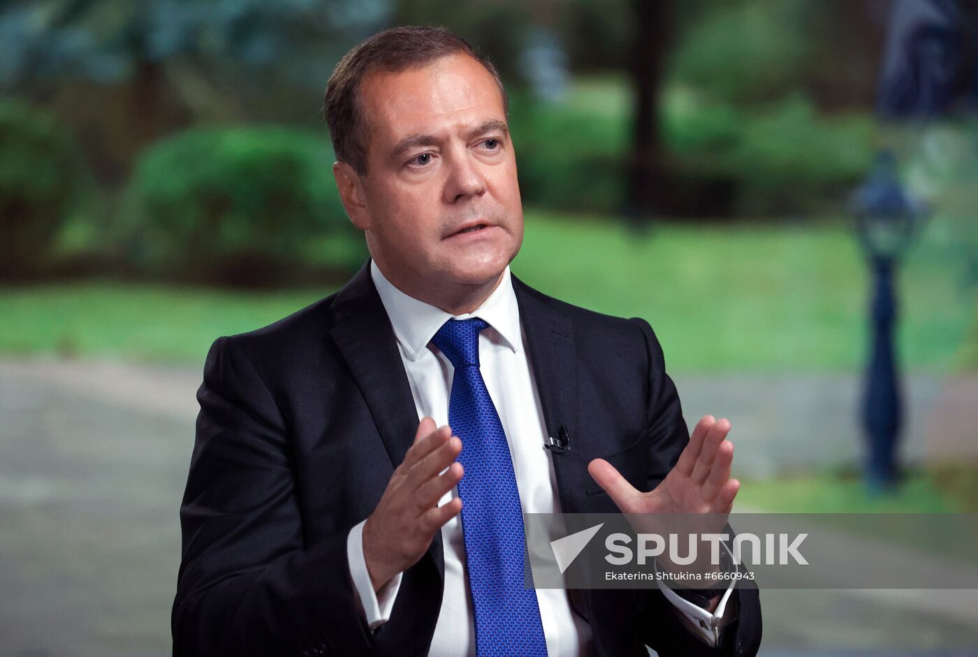 Russia Medvedev Interview