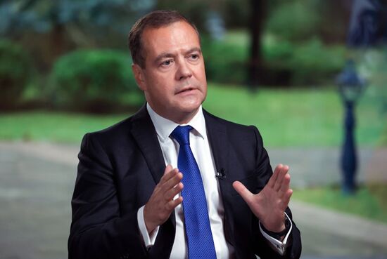 Russia Medvedev Interview