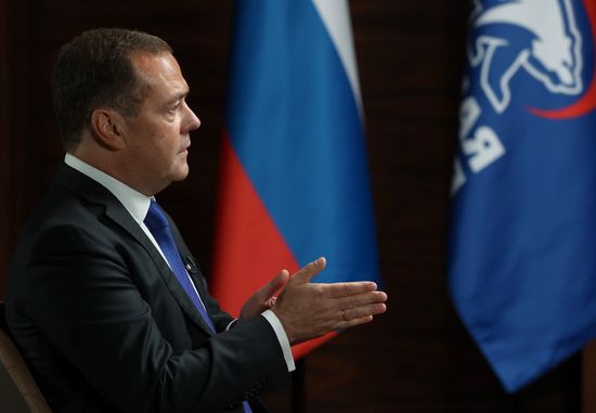 Russia Medvedev Interview