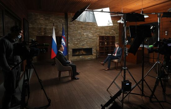 Russia Medvedev Interview