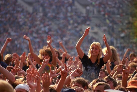 Moscow Music Peace Festival in Luzhniki