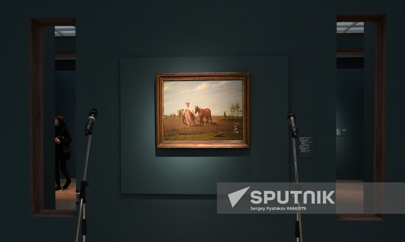 Russia Art Venetsianov Exibition