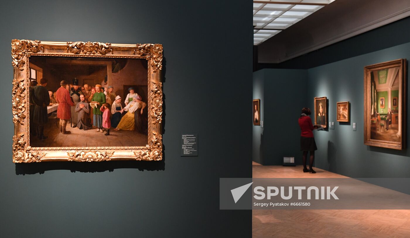 Russia Art Venetsianov Exibition