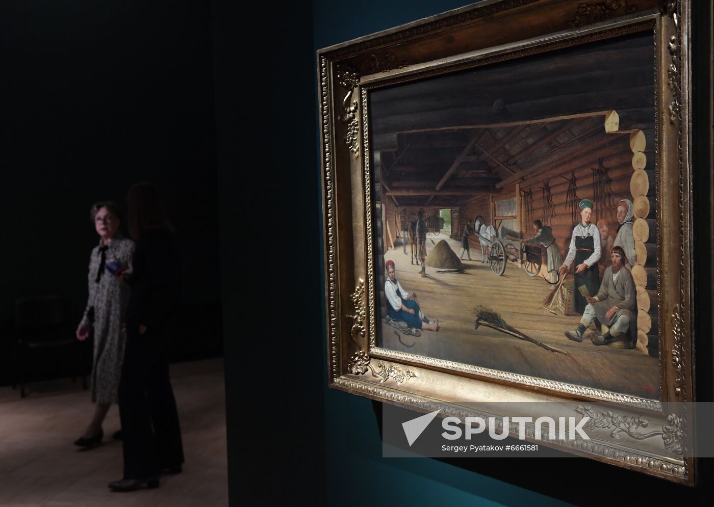Russia Art Venetsianov Exibition