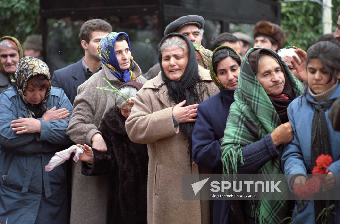 Armenian pogrom in Baku in 1990