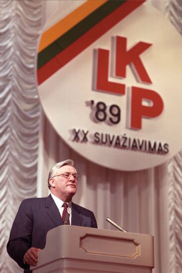 20th congress of Lithuanian Communist party