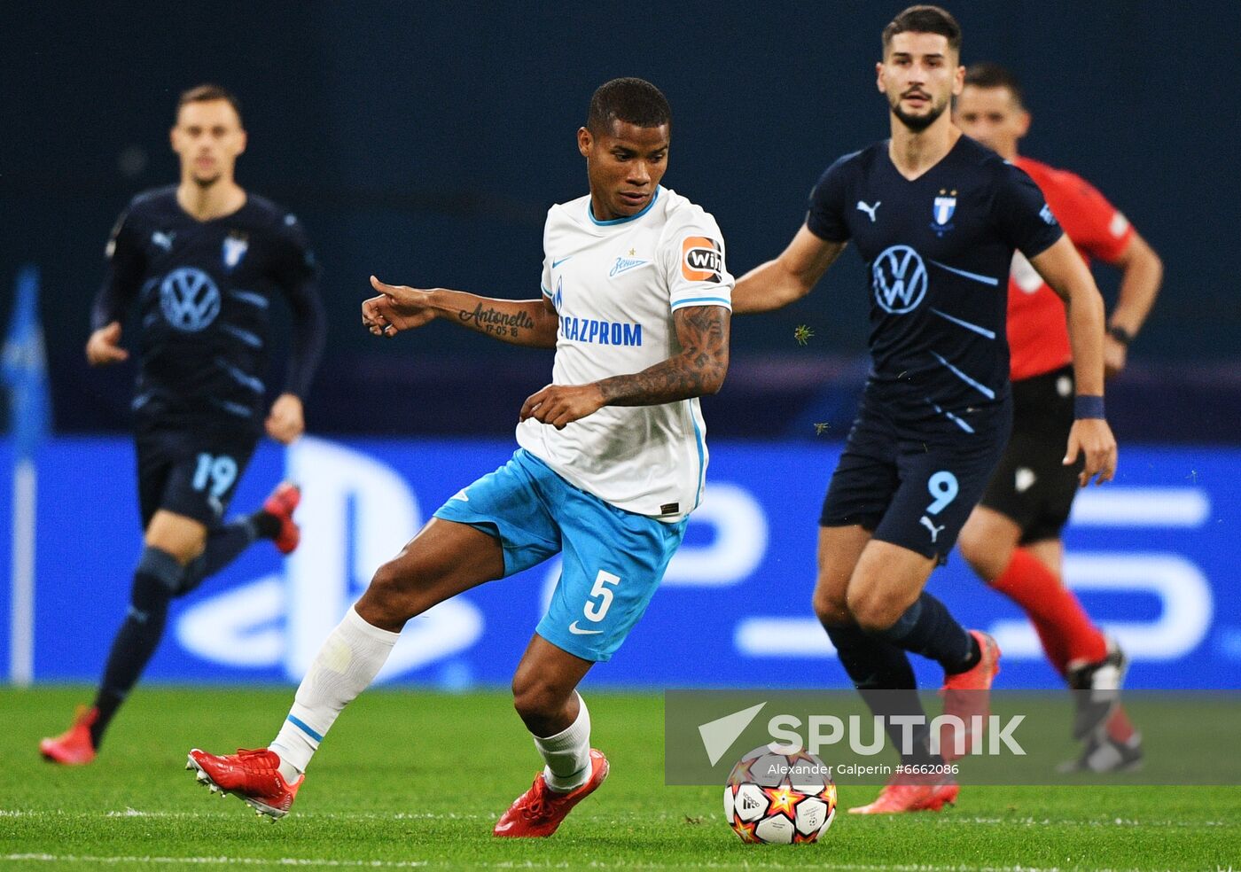 Russia Soccer Champions League Zenit - Malmo