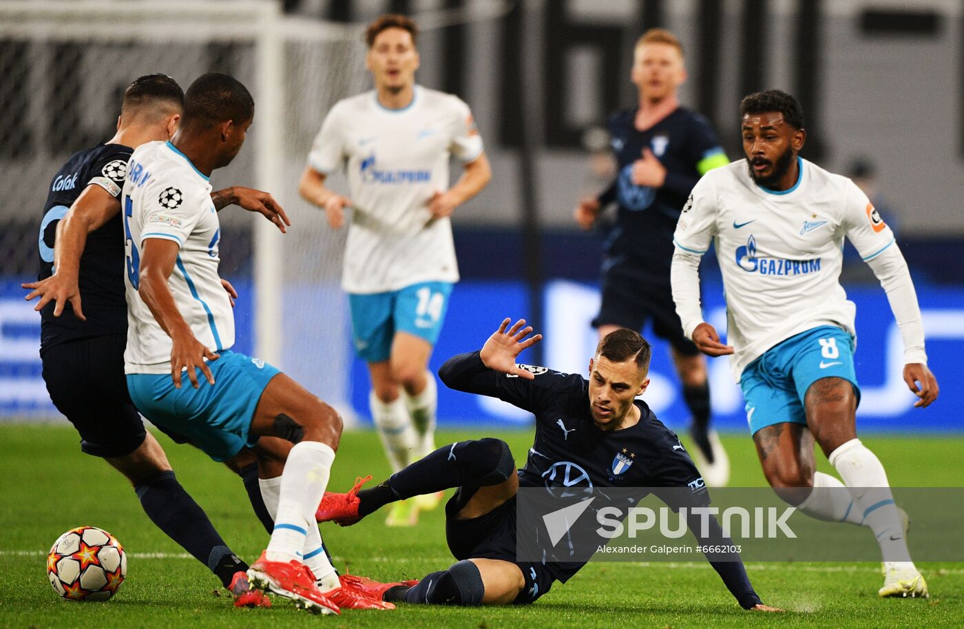 Russia Soccer Champions League Zenit - Malmo