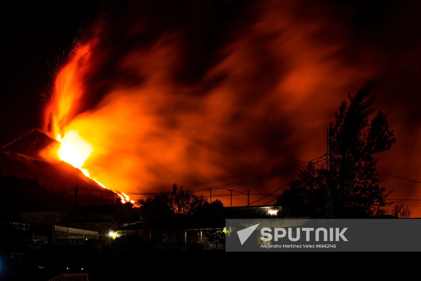 Spain Volcano Eruption