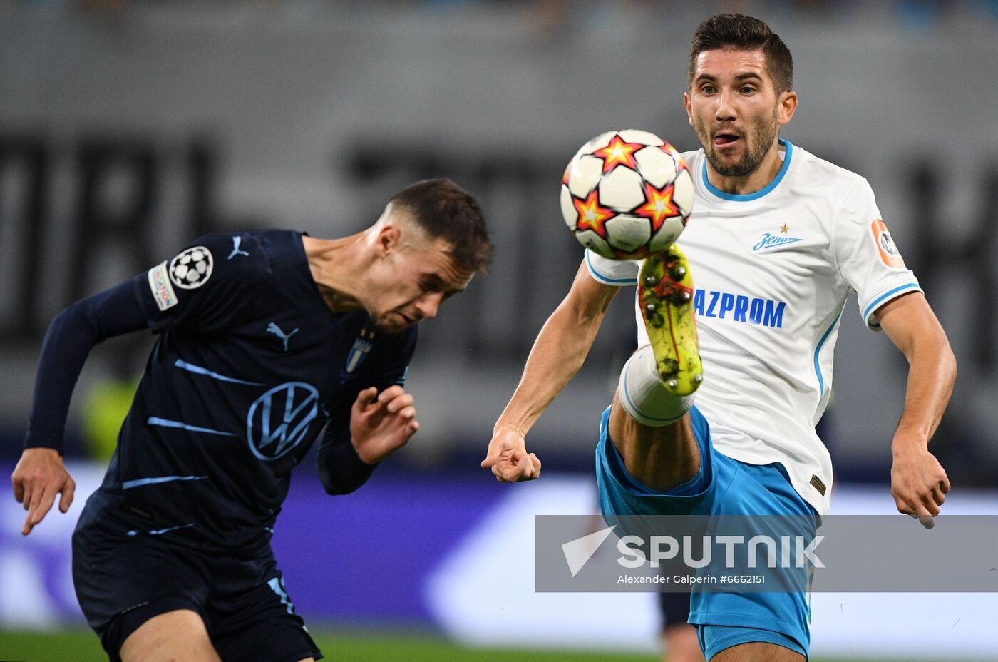 Russia Soccer Champions League Zenit - Malmo