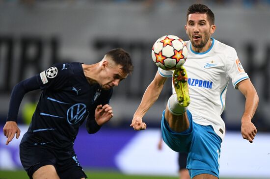 Russia Soccer Champions League Zenit - Malmo