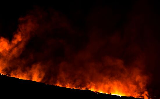 Spain Volcano Eruption