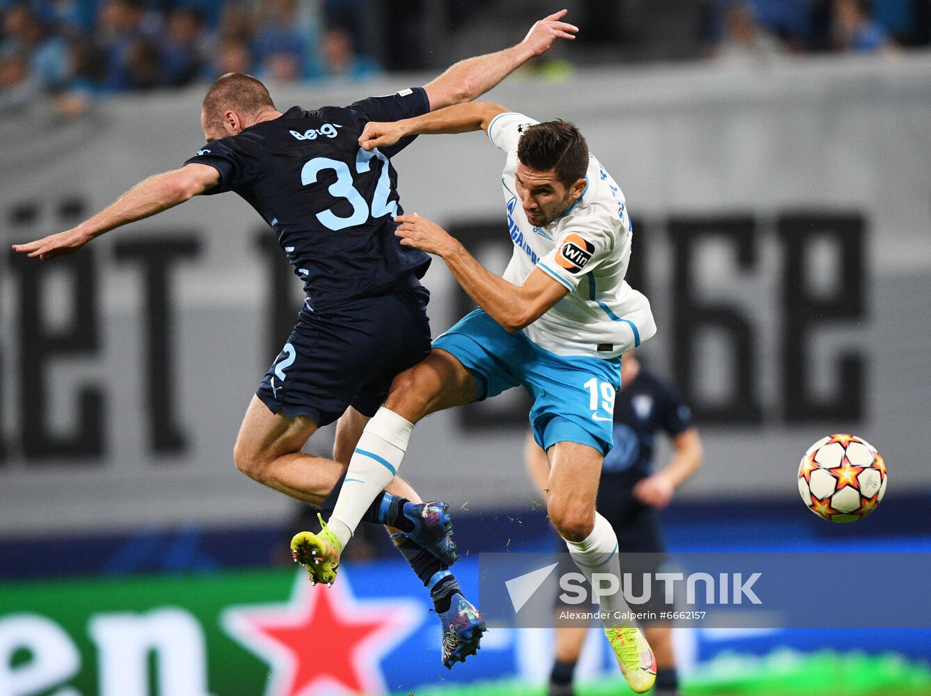 Russia Soccer Champions League Zenit - Malmo