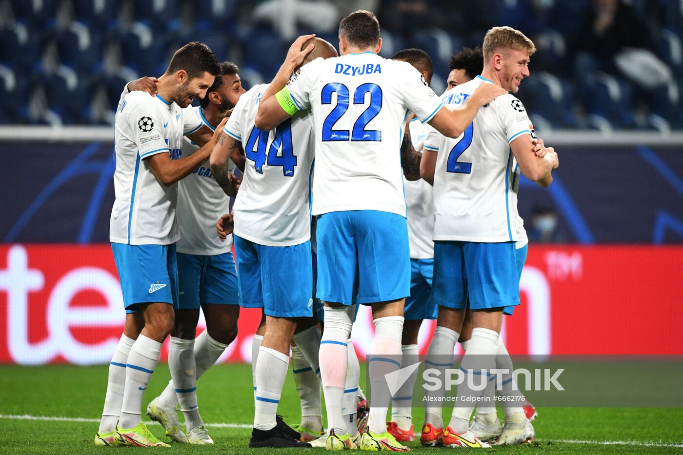 Russia Soccer Champions League Zenit - Malmo