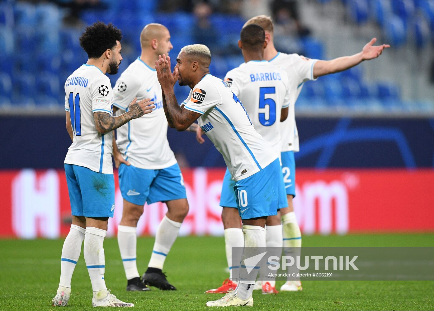 Russia Soccer Champions League Zenit - Malmo