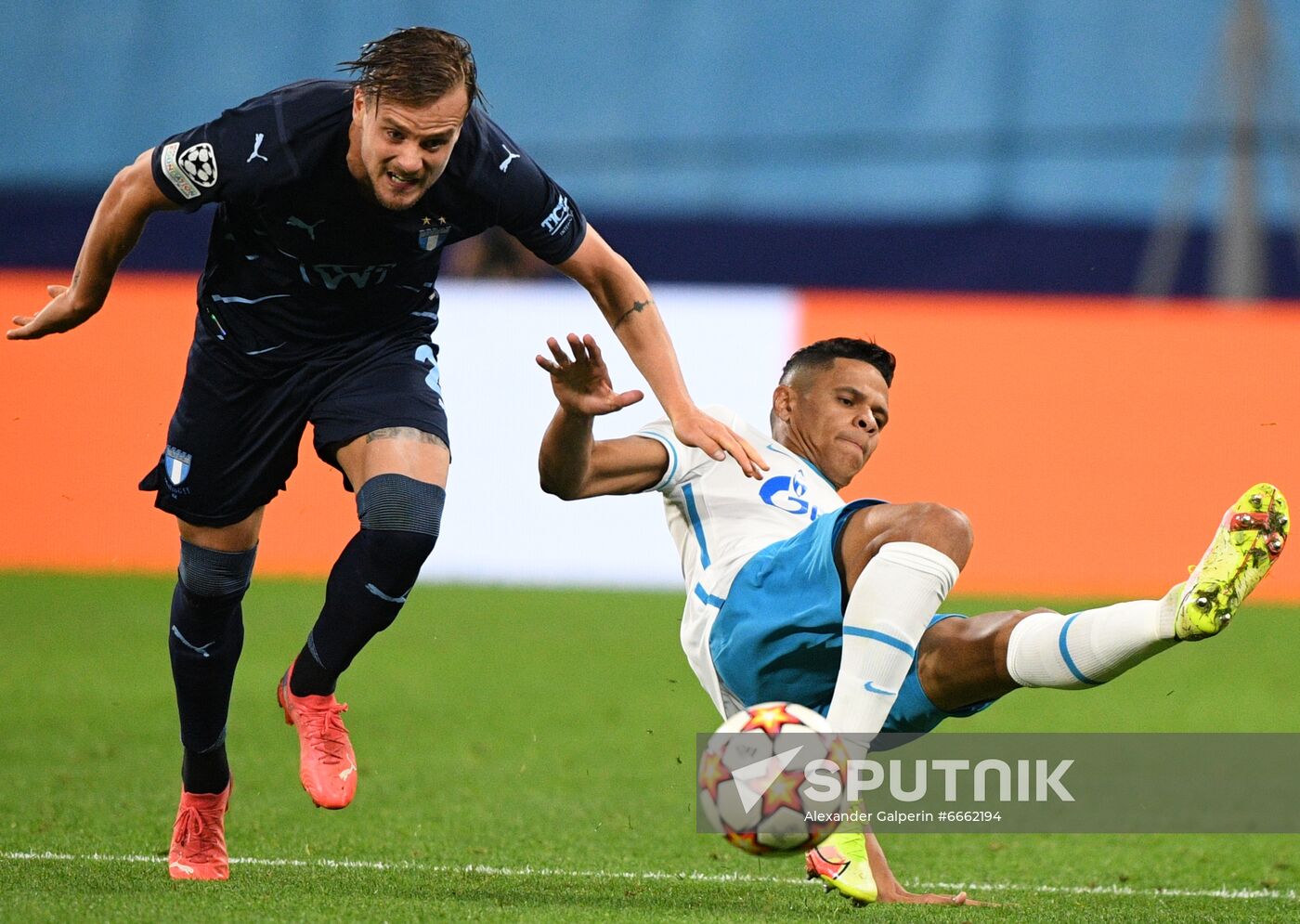 Russia Soccer Champions League Zenit - Malmo