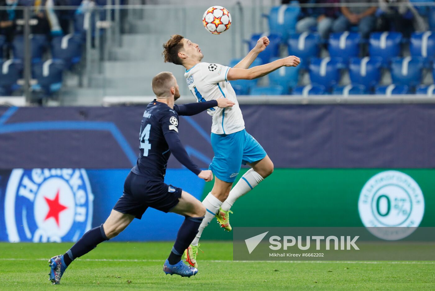 Russia Soccer Champions League Zenit - Malmo