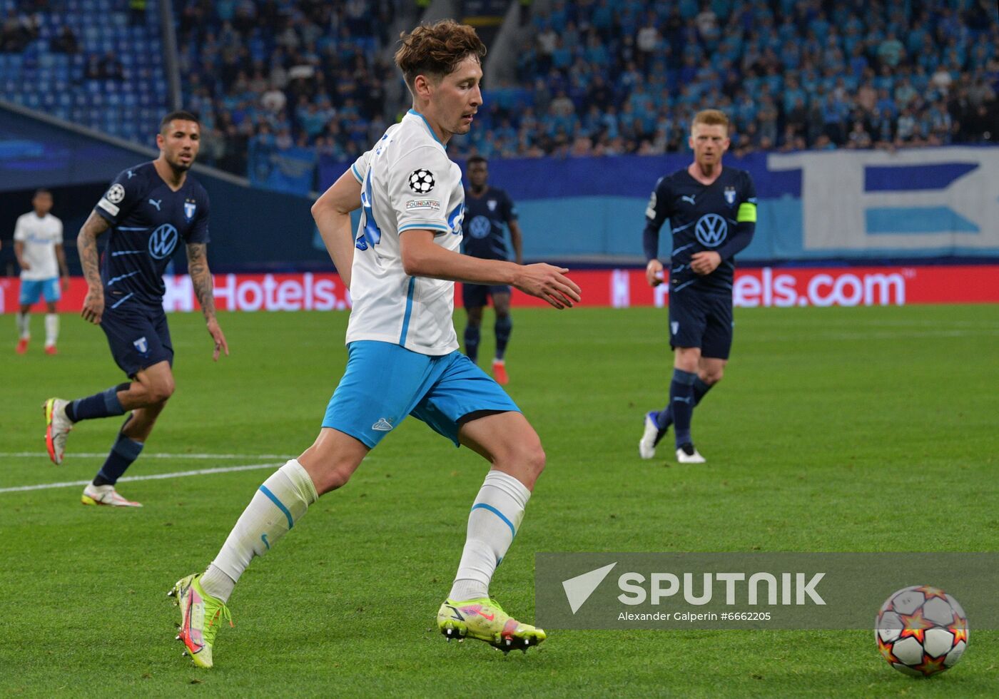 Russia Soccer Champions League Zenit - Malmo