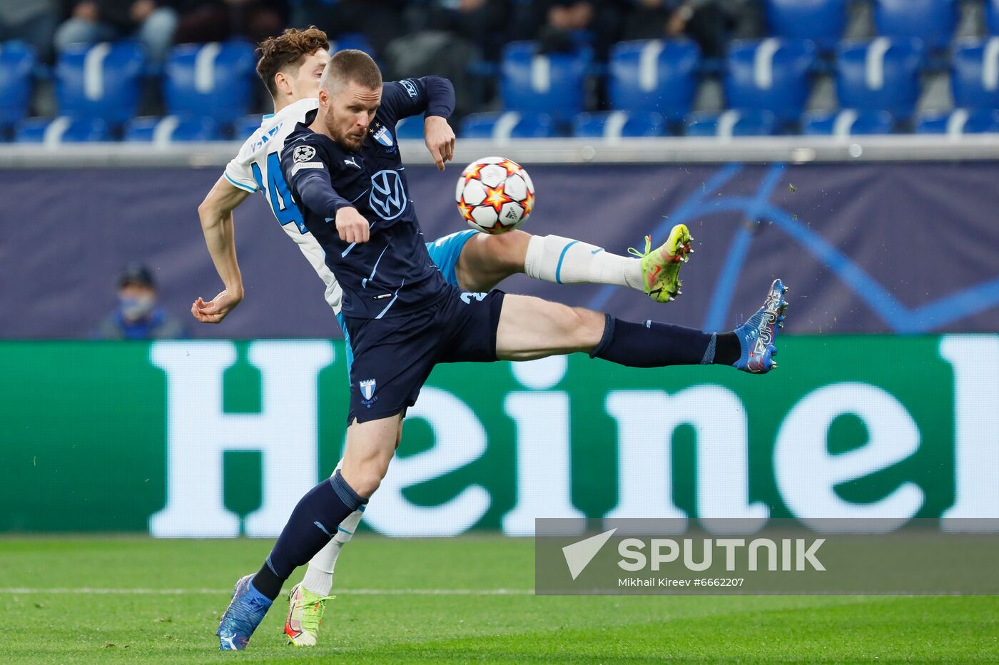 Russia Soccer Champions League Zenit - Malmo