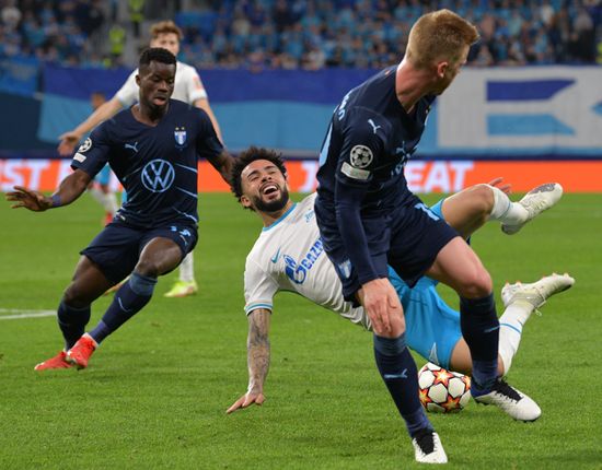Russia Soccer Champions League Zenit - Malmo