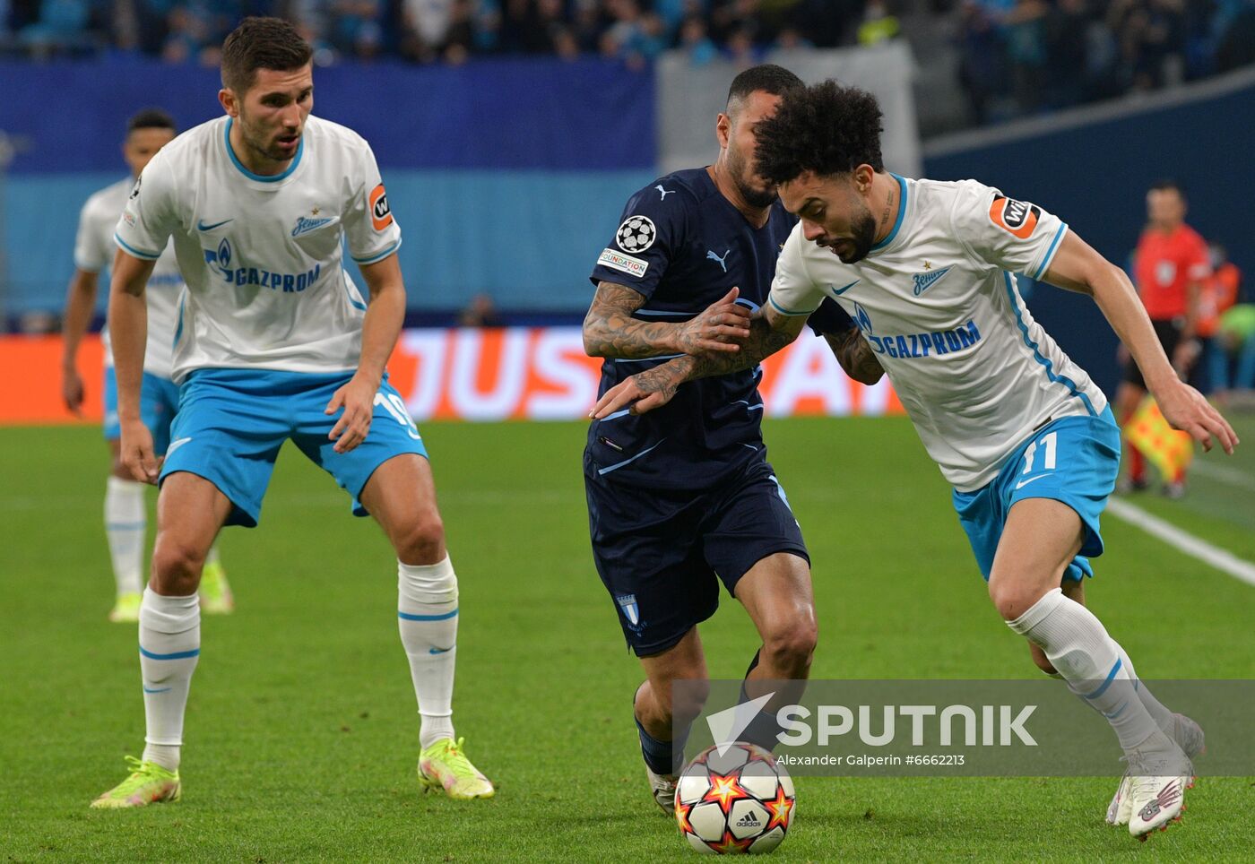 Russia Soccer Champions League Zenit - Malmo