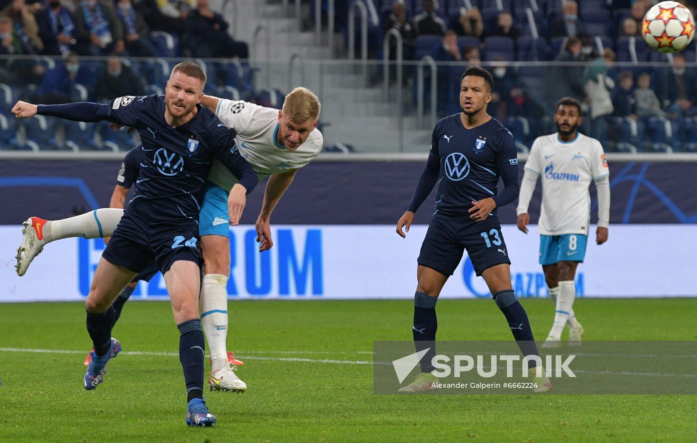 Russia Soccer Champions League Zenit - Malmo