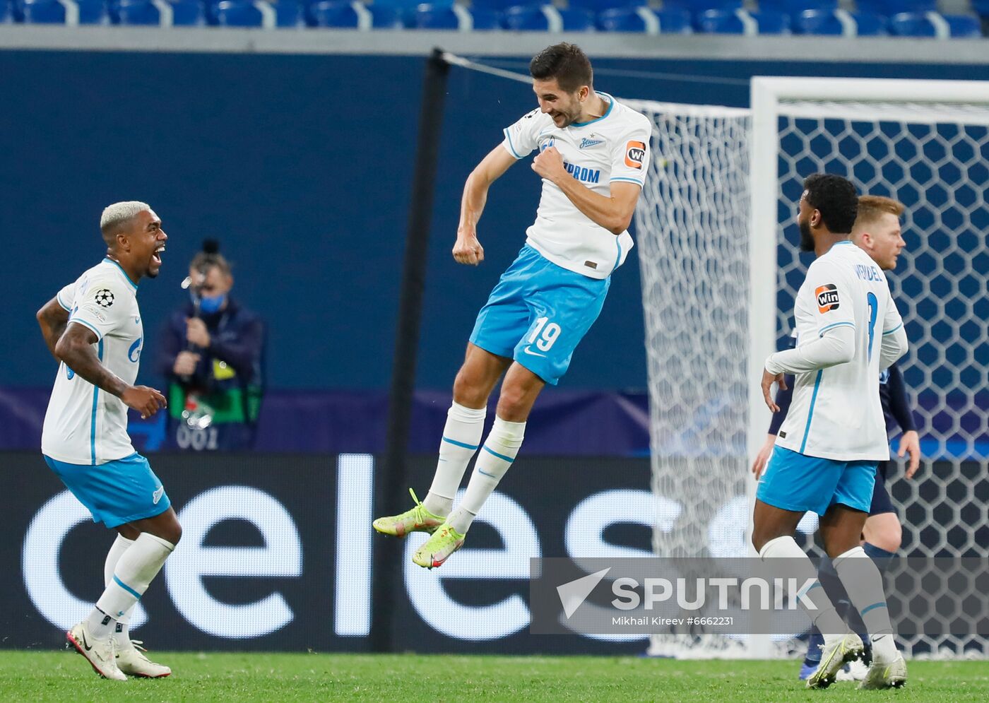 Russia Soccer Champions League Zenit - Malmo