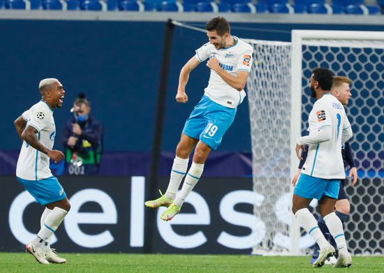 Russia Soccer Champions League Zenit - Malmo