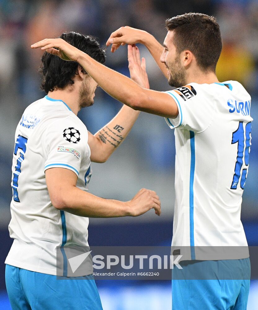 Russia Soccer Champions League Zenit - Malmo