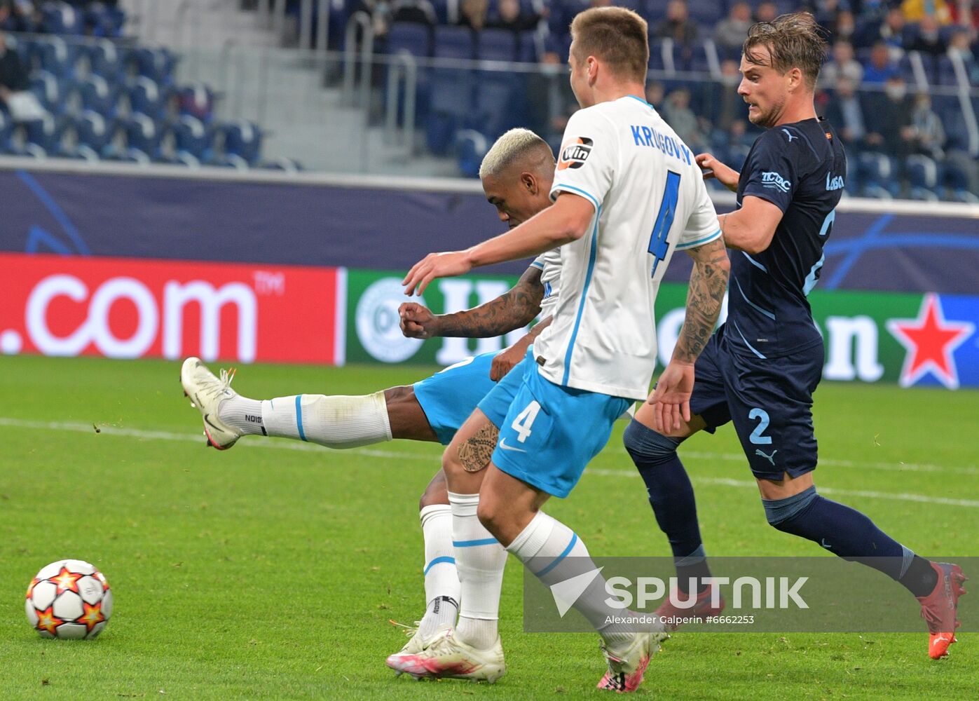 Russia Soccer Champions League Zenit - Malmo