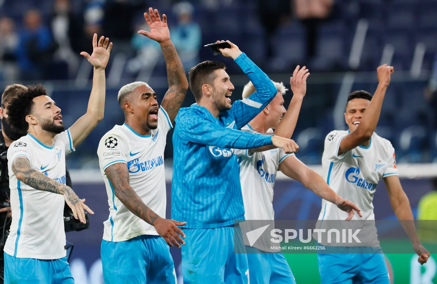 Russia Soccer Champions League Zenit - Malmo