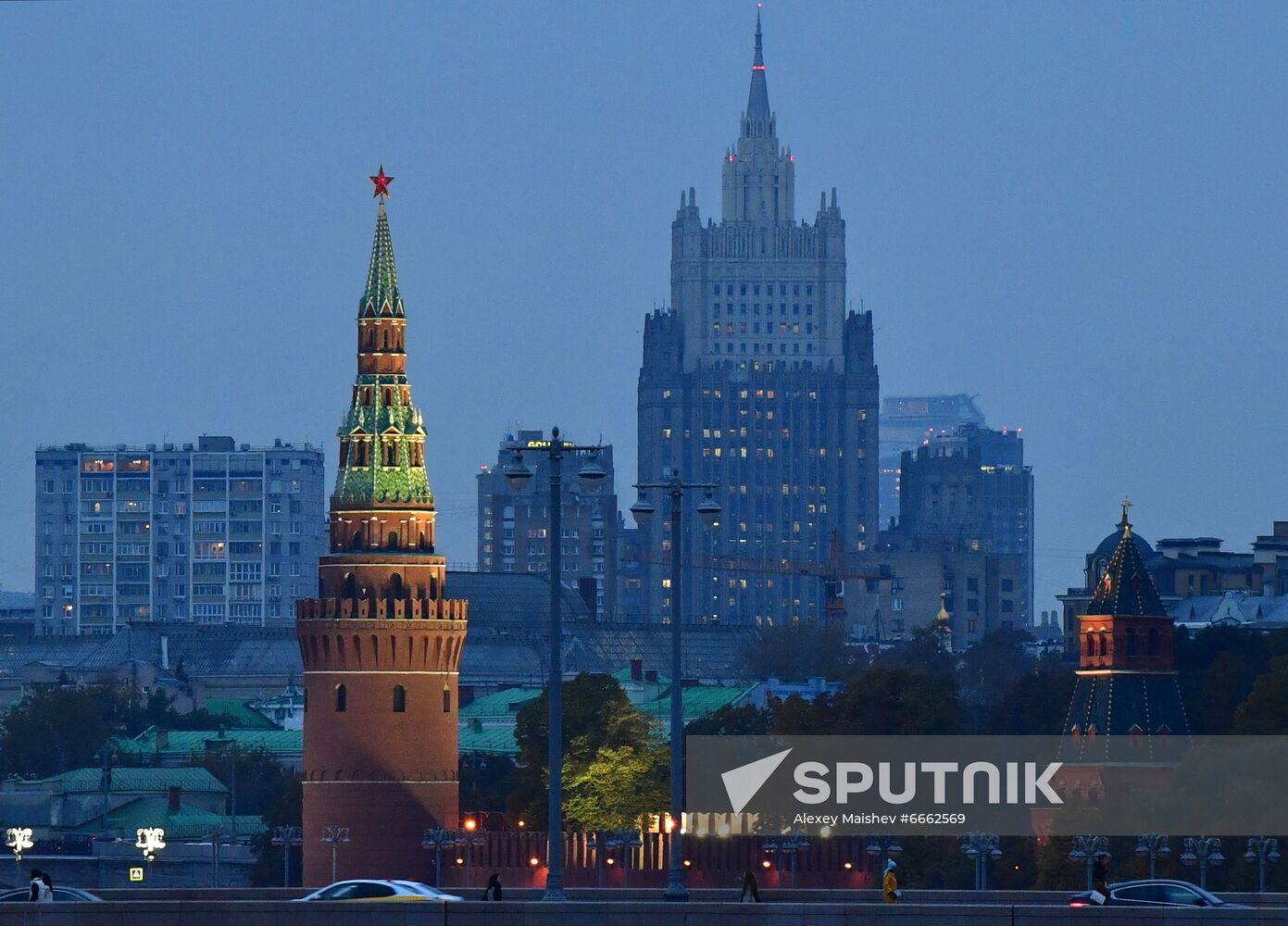 Russia Moscow Cityscapes