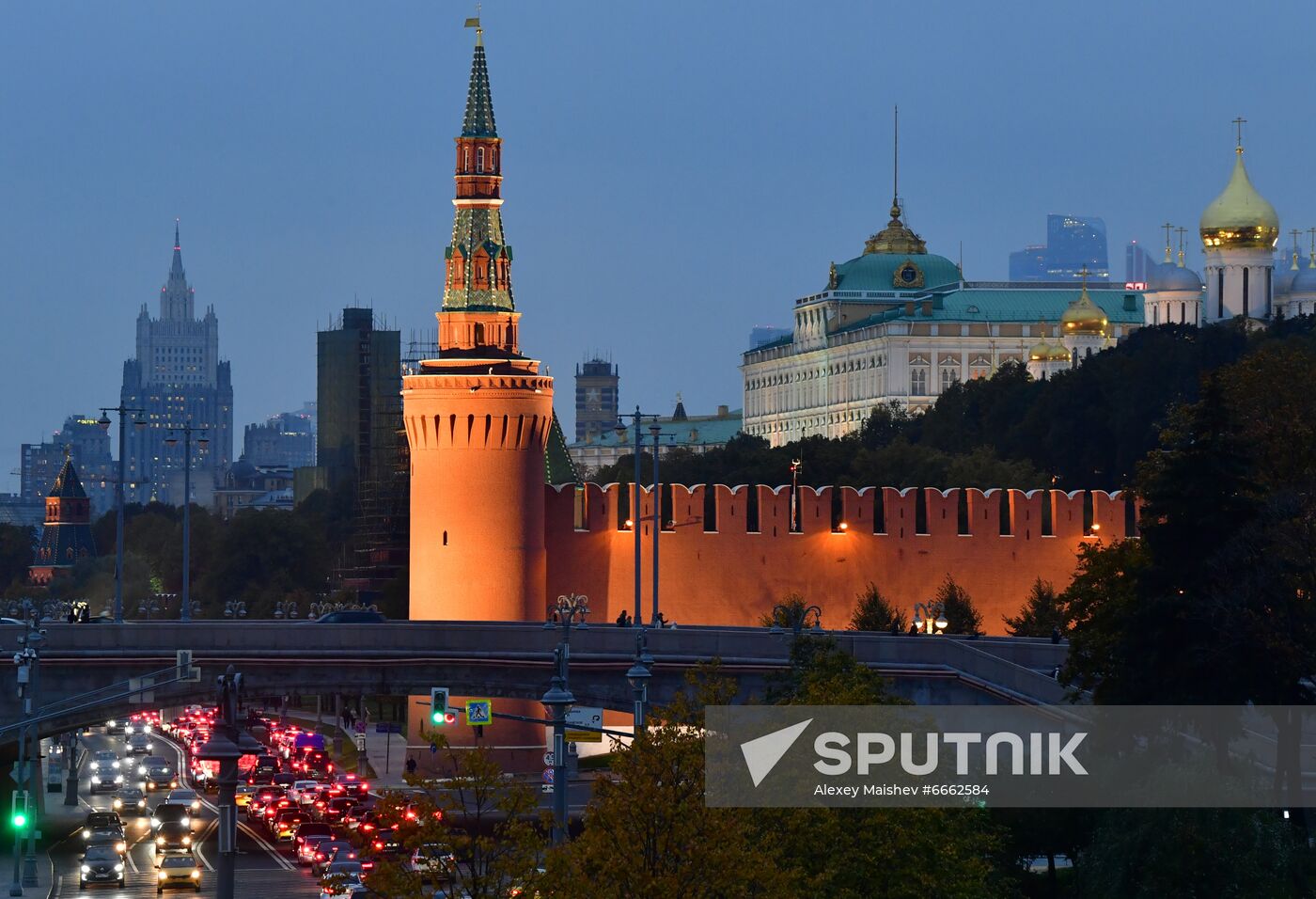 Russia Moscow Cityscapes