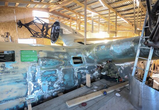 Russia Soviet Amphibious Aircraft Reconstruction