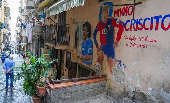 Italy Maradona Commemoration