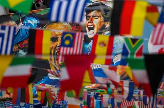 Italy Maradona Commemoration