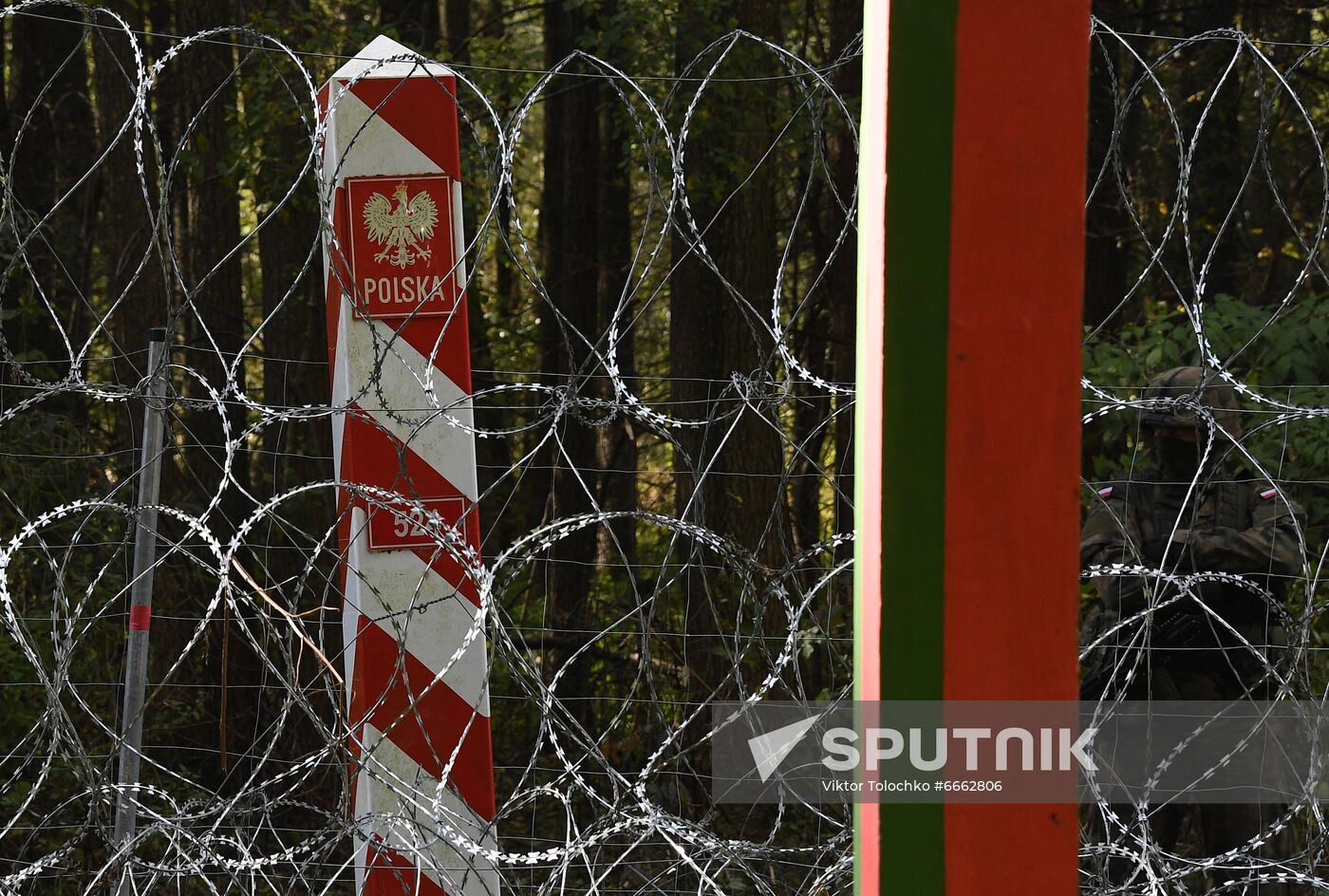 Belarus Poland Border Refugees