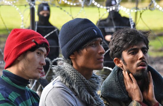 Belarus Poland Border Refugees