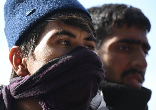 Belarus Poland Border Refugees