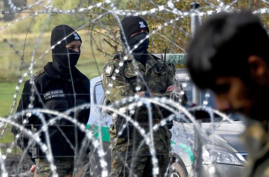 Belarus Poland Border Refugees