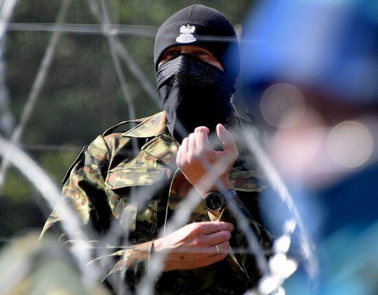 Belarus Poland Border Refugees