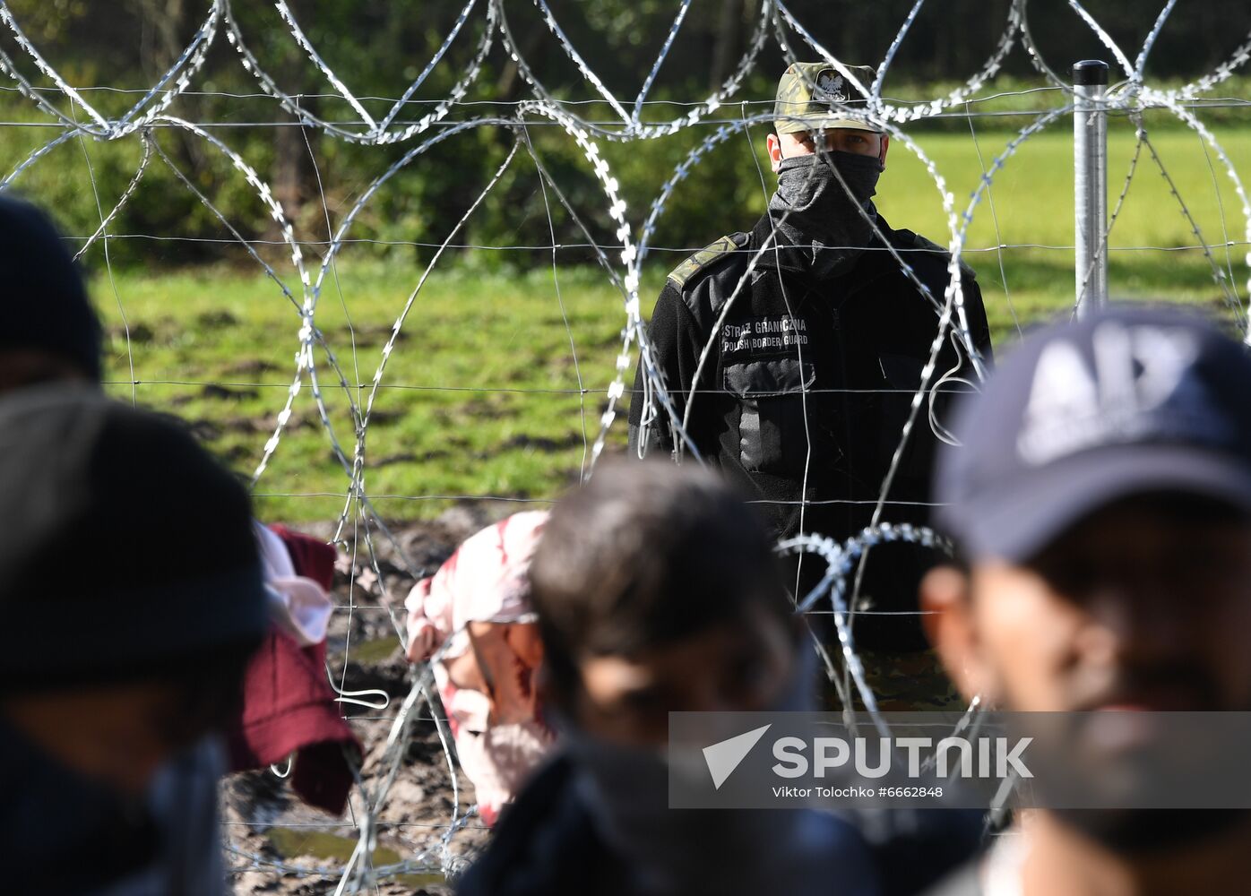 Belarus Poland Border Refugees