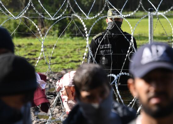 Belarus Poland Border Refugees
