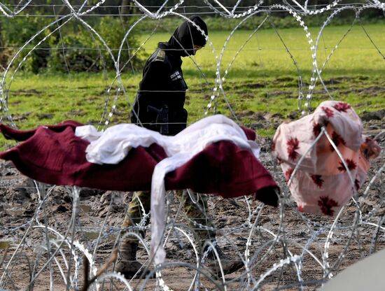 Belarus Poland Border Refugees