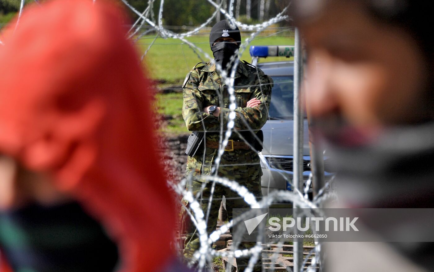 Belarus Poland Border Refugees